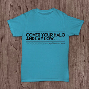 A Bag of Halos and Horns' "Cover Your Halo" T-Shirt
